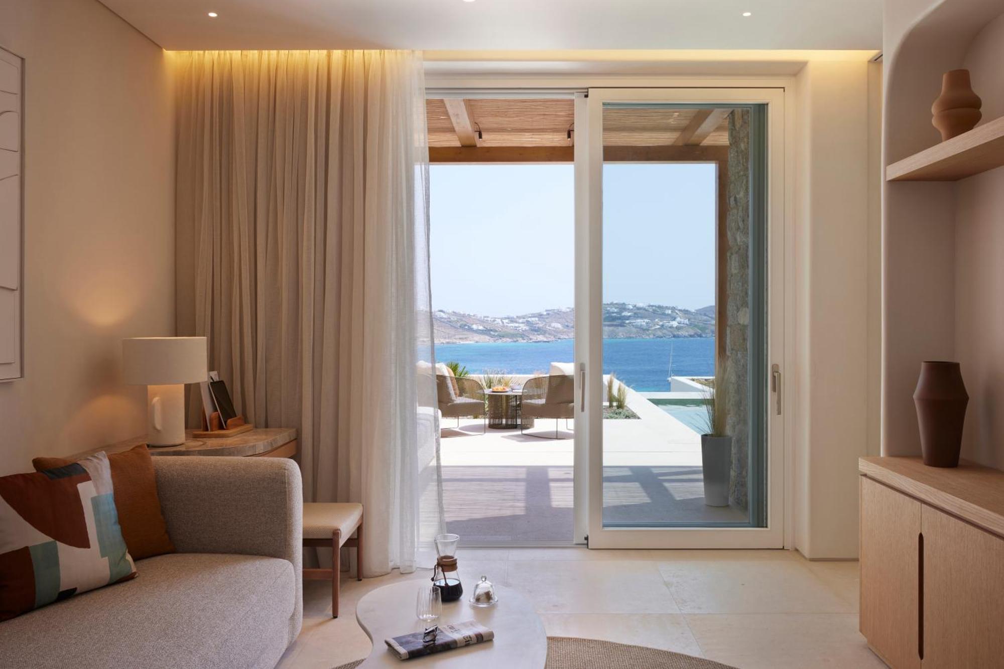 The Coast Bill&Coo-The Leading Hotels Of The World (Adults Only) Agios Ioannis Diakoftis Zimmer foto
