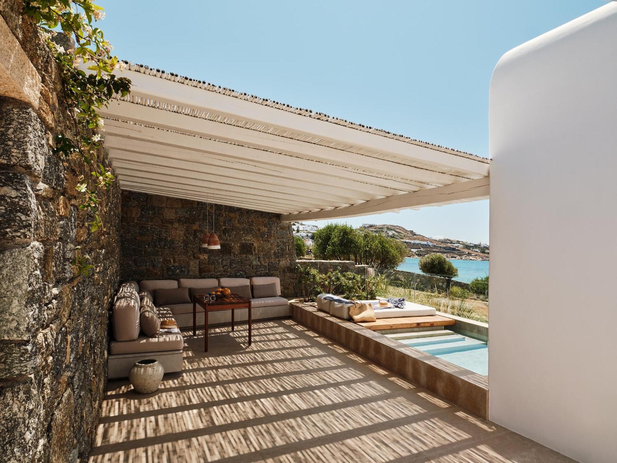 The Coast Bill&Coo-The Leading Hotels Of The World (Adults Only) Agios Ioannis Diakoftis Zimmer foto