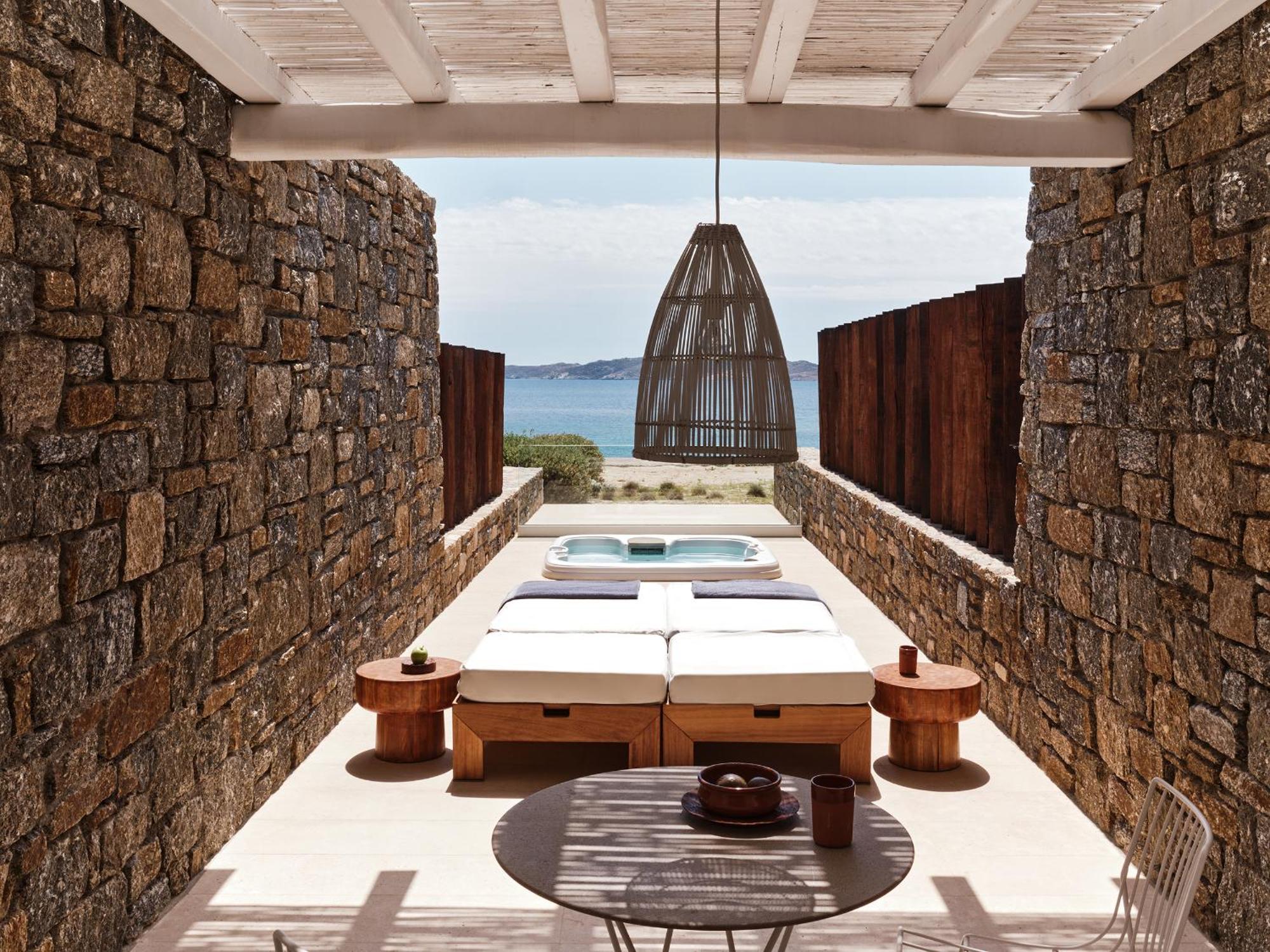 The Coast Bill&Coo-The Leading Hotels Of The World (Adults Only) Agios Ioannis Diakoftis Zimmer foto