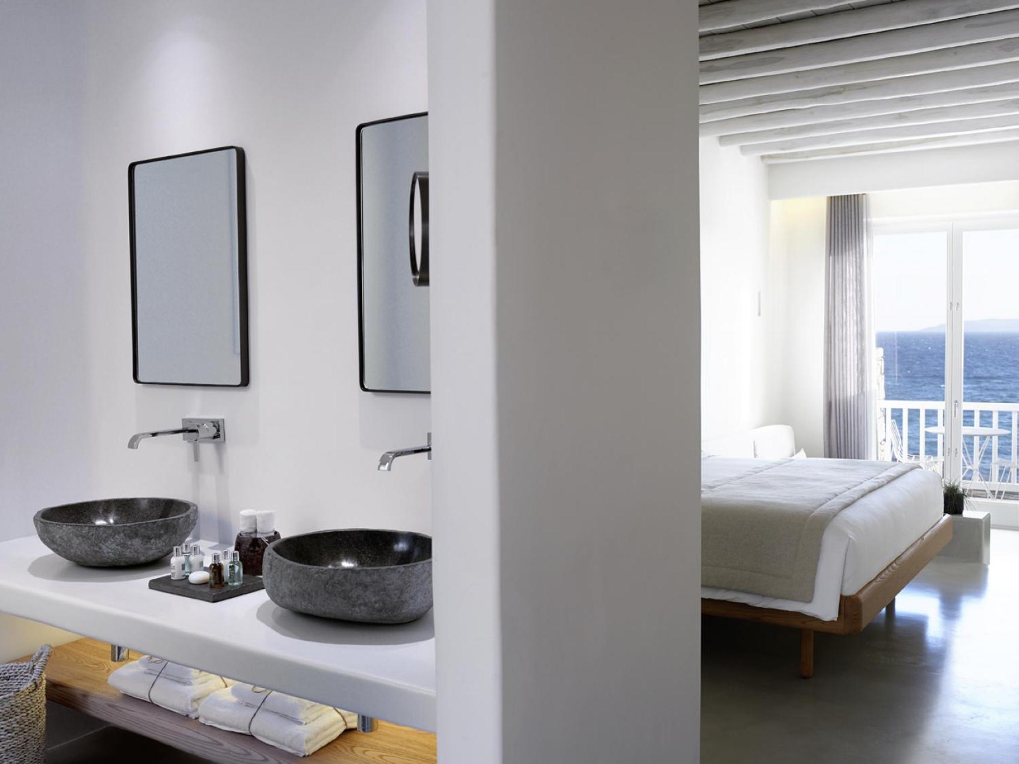 The Coast Bill&Coo-The Leading Hotels Of The World (Adults Only) Agios Ioannis Diakoftis Zimmer foto